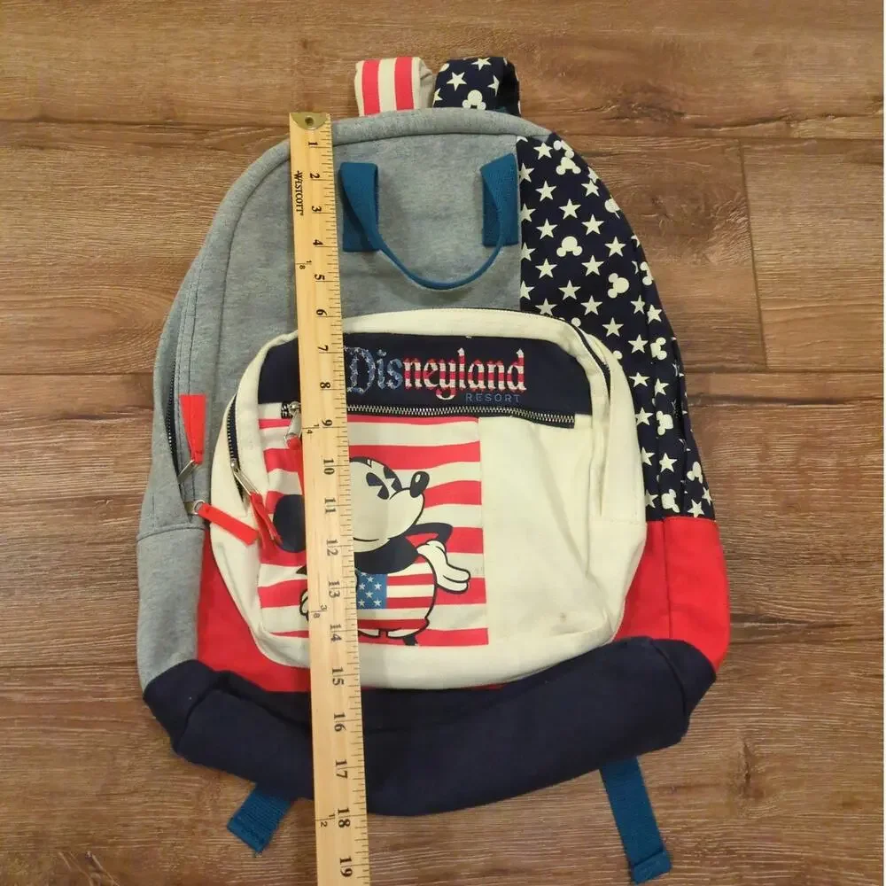 VTG Disney Disneyland Mickey Mouse America USA Backpack Disneyworld‎